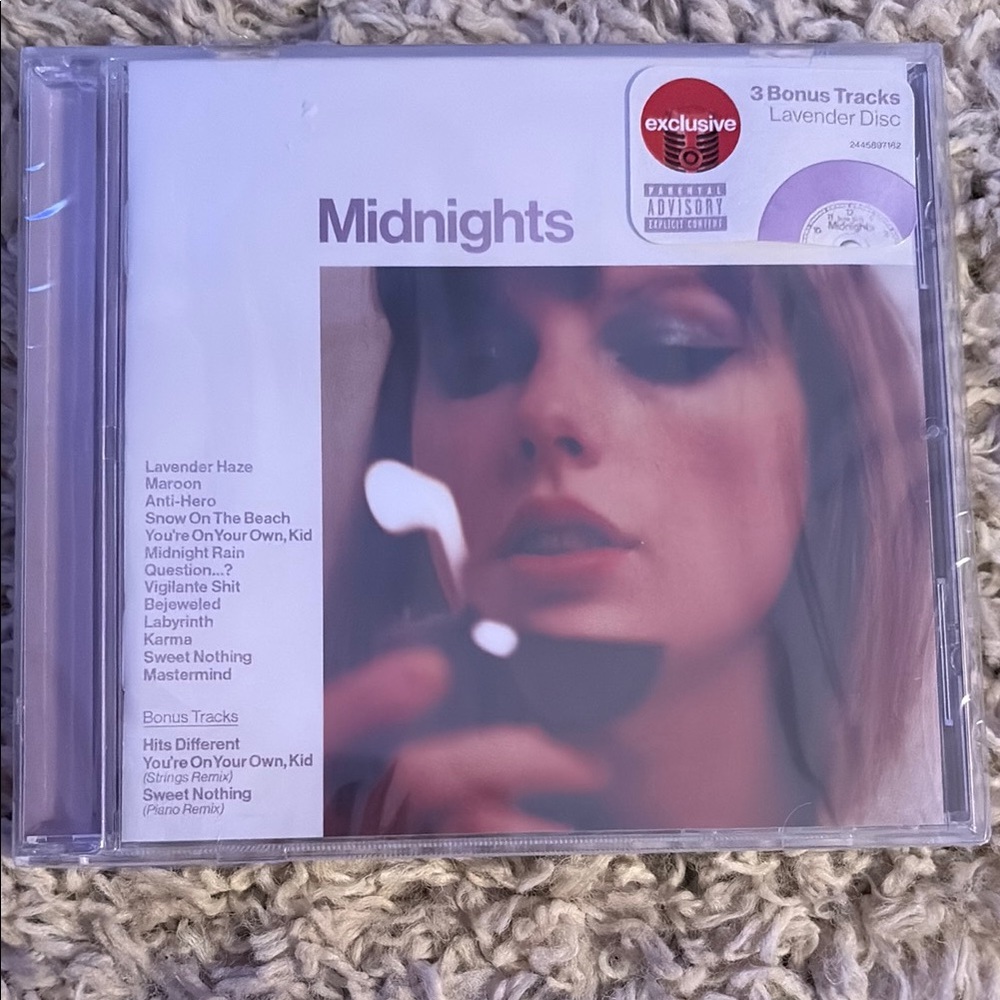 Taylor Swift Midnights TARGET EXCLUSIVE lavender edition